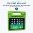 Tablet hoes geschikt voor Apple iPad Pro 12.9 (2020) - Kinderhoes met handvat - Schokbestendige Kids cover - Groen