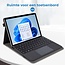 Hoes geschikt voor Microsoft Surface Go 1/2/3/4 - Wallet book Case - 10.5 inch - Blauw