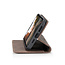 Hoesje geschikt voor Apple iPhone 14 - Wallet Book Case - Magneetsluiting - Donker Bruin