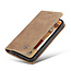 Hoesje geschikt voor Apple iPhone 14 - Wallet Book Case - Magneetsluiting - Licht Bruin