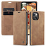 Hoesje geschikt voor Apple iPhone 14 - Wallet Book Case - Magneetsluiting - Licht Bruin