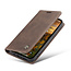 Hoesje geschikt voor Apple iPhone 14 Pro - Wallet Book Case - Magneetsluiting - Donker Bruin