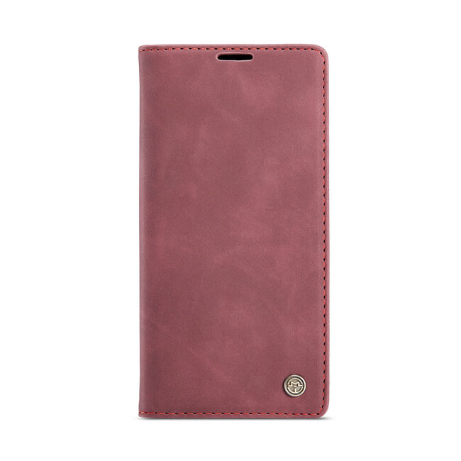 Hoesje geschikt voor Apple iPhone 14 Plus - Wallet Book Case - Magneetsluiting - Rood