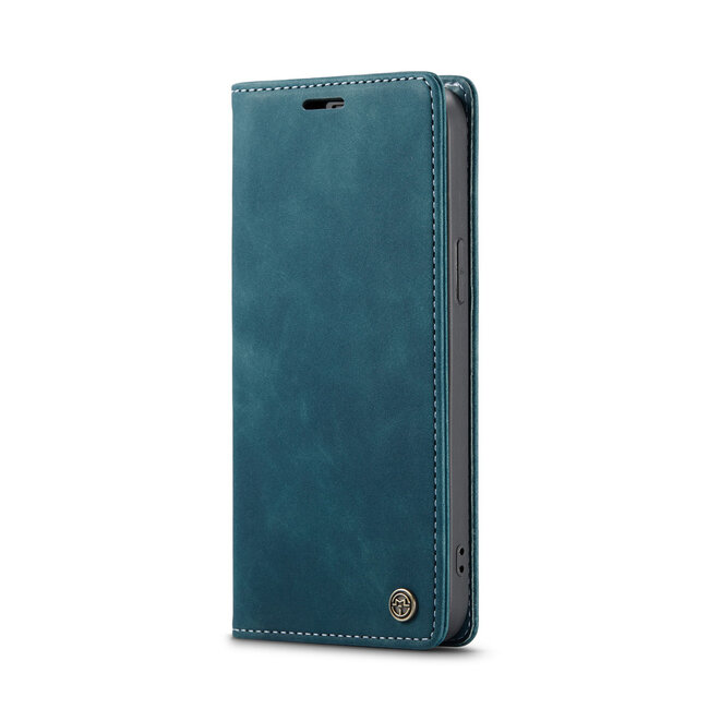 Hoesje geschikt voor Apple iPhone 14 Plus - Wallet Book Case - Magneetsluiting - Blauw