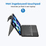 Bluetooth Toetsenbord hoes geschikt voor Apple iPad Air 4 (2020/2022) - 10.9 Inch - Toetsverlichting en Touchpad - QWERTY - Zwart