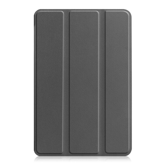 Tablet hoes geschikt voor Amazon Fire 7 (2022) tri-fold hoesje - book case met auto/wake functie - Grijs