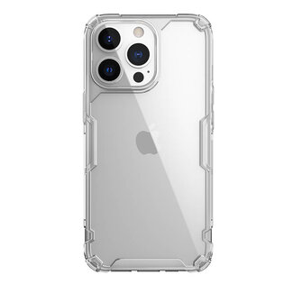 Nillkin Telefoonhoesje geschikt voor Apple iPhone 13 Pro - Nillkin Nature TPU Case - Back Cover - Transparant