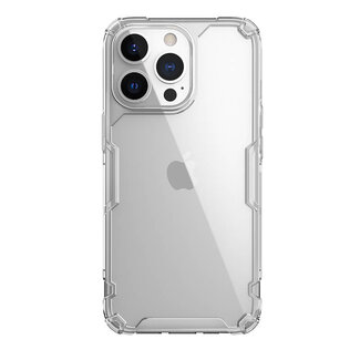 Nillkin Telefoonhoesje geschikt voor Apple iPhone 13 Pro Max - Nillkin Nature TPU Case - Back Cover - Transparant
