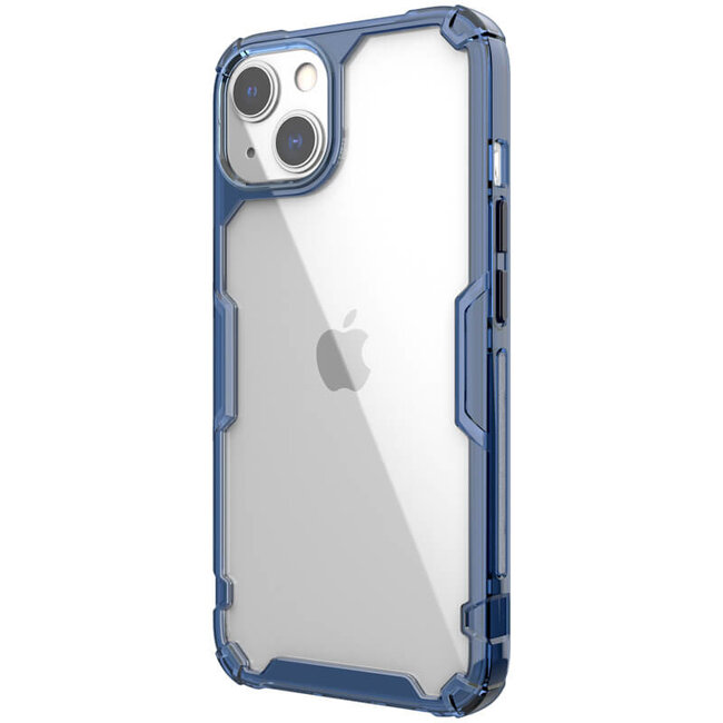 Telefoonhoesje geschikt voor Apple iPhone 14 Plus - Nillkin Nature TPU Case - Back Cover - Blauw