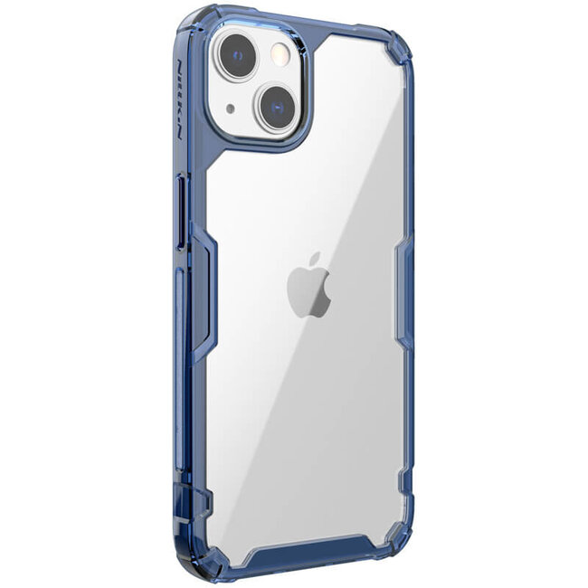 Telefoonhoesje geschikt voor Apple iPhone 14 Plus - Nillkin Nature TPU Case - Back Cover - Blauw