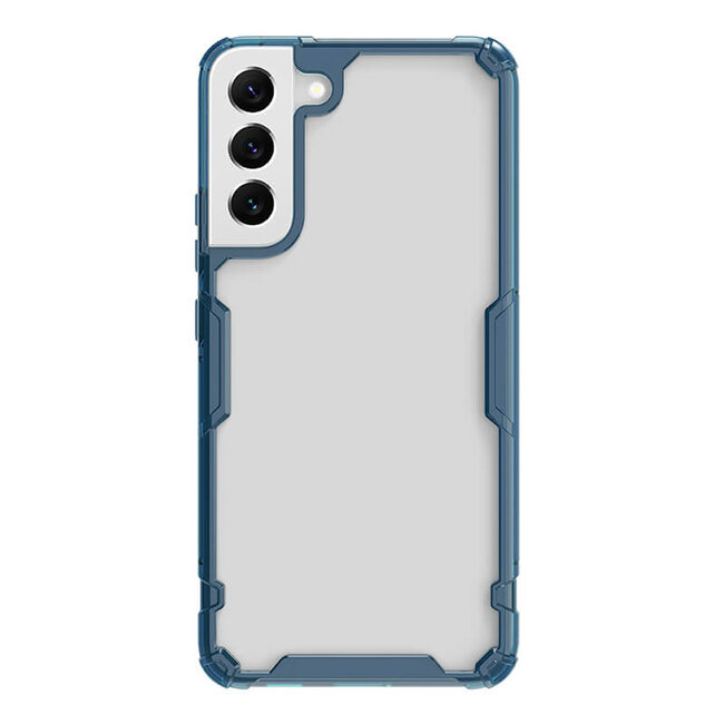 Telefoonhoesje geschikt voor Samsung Galaxy S22 Plus - Nillkin Nature TPU Case - Back Cover - Blauw