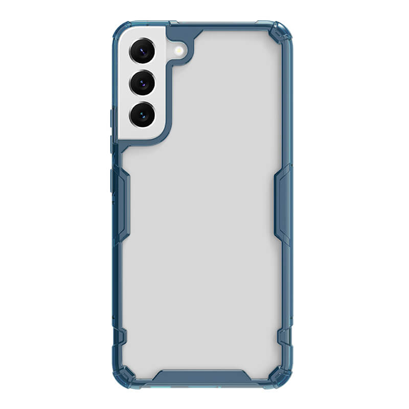 Telefoonhoesje geschikt voor Samsung Galaxy S22 Plus - Nillkin Nature TPU Case - Back Cover - Blauw afbeelding