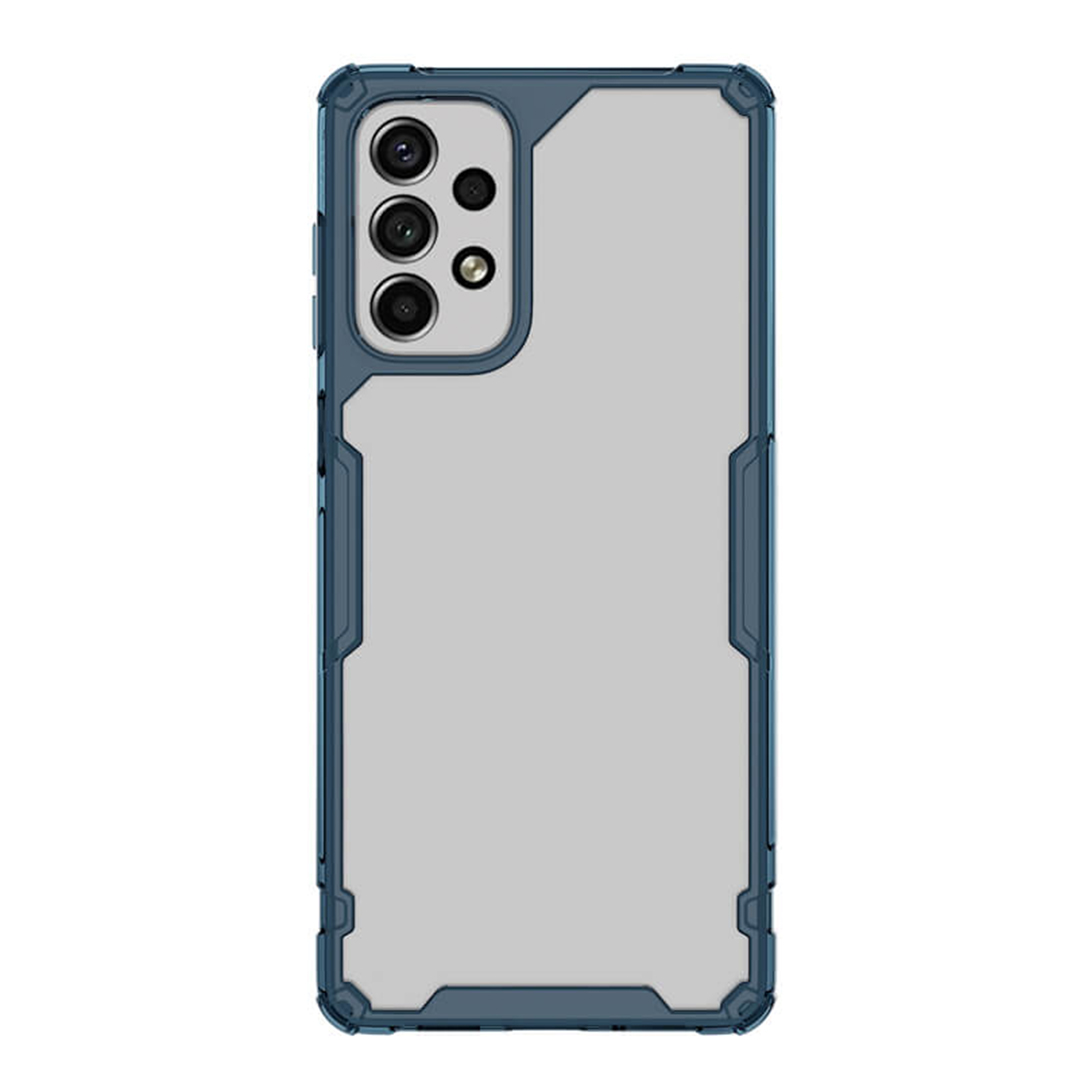 Telefoonhoesje geschikt voor Samsung Galaxy A53 5G - Nillkin Nature TPU Case - Back Cover - Blauw afbeelding