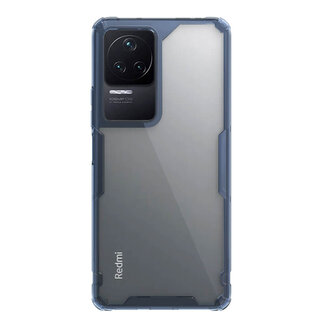 Nillkin Telefoonhoesje geschikt voor Xiaomi K40 / K40S - Nillkin Nature TPU Case - Back Cover - Blauw