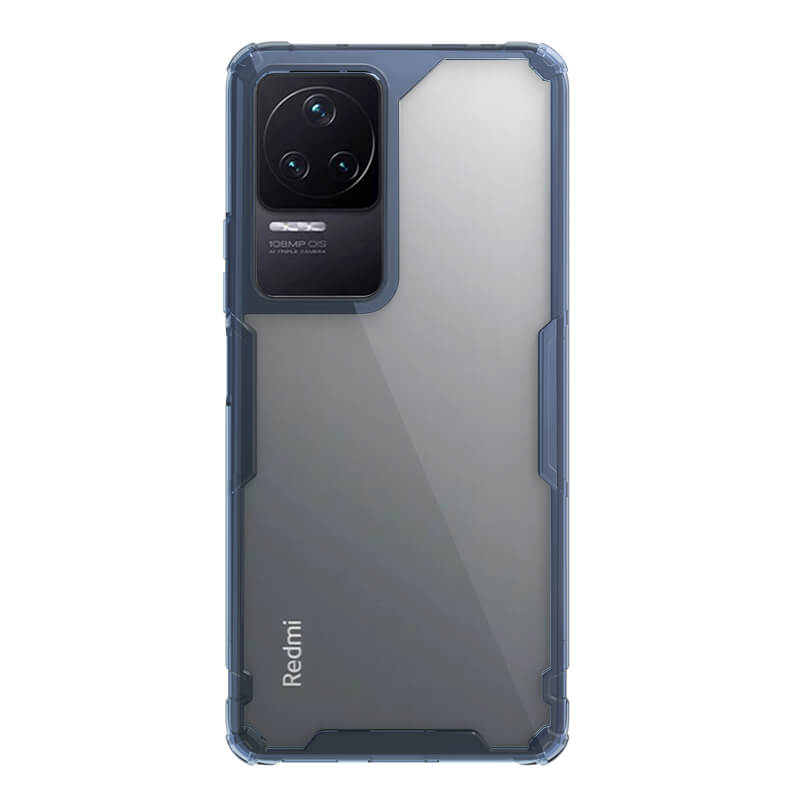 Telefoonhoesje geschikt voor Xiaomi K50 / K50 Pro - Nillkin Nature TPU Case - Back Cover - Blauw afbeelding