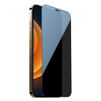 Nillkin Screenprotector geschikt voor Apple iPhone 12 Pro Max - Nillkin Privacy Screenprotector - Tempered Glass