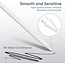 2 stuks - Vervangende pencil punt geschikt voor Apple Pencil 1/2 - Siliconen Tips - Replacement Tip - Wit