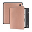 E-reader hoesje geschikt voor Tolino Vision 5 - Sleepcover - Auto/Wake functie - Magnetische sluiting - Rosé Goud