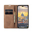 Hoesje geschikt voor Apple iPhone 14 Pro Max - Wallet Book Case - Magneetsluiting - Licht Bruin