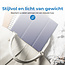 Case2go - Tablet hoes geschikt voor Lenovo Tab M10 (3e generatie) (TB328FU, TB328XU) - 10.1 inch - Tri-Fold Book Case met Auto/Wake functie - Donker Blauw