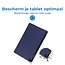 Case2go - Tablet hoes geschikt voor Lenovo Tab M10 (3e generatie) (TB328FU, TB328XU) - 10.1 inch - Tri-Fold Book Case met Auto/Wake functie - Donker Blauw