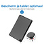 Case2go - Tablet hoes geschikt voor Lenovo Tab M10 (3e generatie) (TB328FU, TB328XU) - 10.1 inch - Tri-Fold Book Case met Auto/Wake functie - Grijs