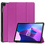 Case2go - Tablet hoes geschikt voor Lenovo Tab M10 (3e generatie) (TB328FU, TB328XU) - 10.1 inch - Tri-Fold Book Case met Auto/Wake functie - Paars