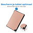 Case2go - Tablet hoes geschikt voor Lenovo Tab M10 (3e generatie) (TB328FU, TB328XU) - 10.1 inch - Tri-Fold Book Case met Auto/Wake functie - Rosé-Gold