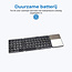 Case2go - Universeel Inklapbaar Bluetooth Toetsenbord met Touchpad - QWERTY - Opvouwbaar Keyboard voor IOS, Android en Windows - Oplaadbaar - Donker Grijs
