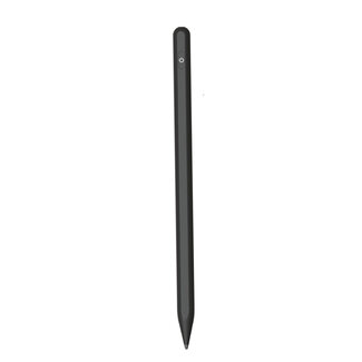 Case2go Active Stylus Pen - Touchscreen Pen met Palm Rejection - Pen geschikt voor iPad - Met Siliconen Punt - Geschikt voor iPad vanaf 2018 - Zwart