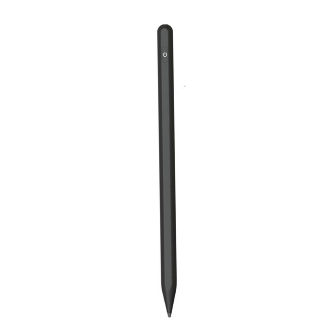 Active Stylus Pen - Touchscreen Pen met Palm Rejection - Pen geschikt voor iPad - Met Siliconen Punt - Geschikt voor iPad vanaf 2018 - Zwart