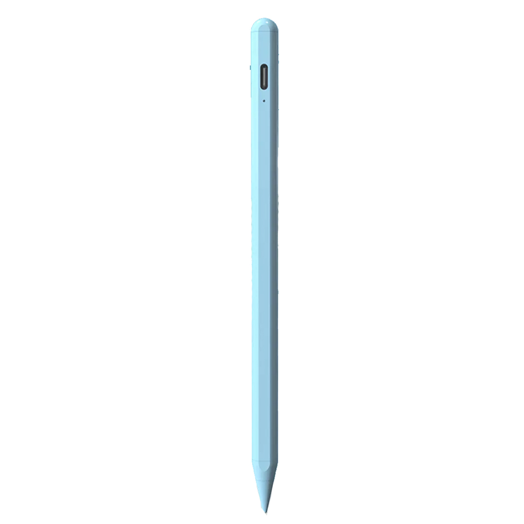 Touchscreen Pen - Stylus Pen met Palm rejection en Tilt functie - Magnetische stylus geschikt voor iPad (vanaf 2018) - Blauw afbeelding