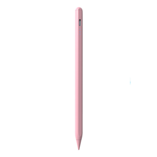 Stylus pen - Touchscreen pen geschikt voor iPad, iPad Mini, iPad Pro met Magnetisch opladen en Palm rejection - Magnetische Active Stylus voor iPad (vanaf 2018) - Roze