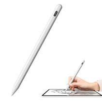 Active Stylus Pen - Universele Stylus Pen - Touchscreen Pen met Palm Protection Optie (Alleen voor iPad vanaf 2018) - Wit