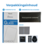 Case2go - Screenprotector geschikt voor Oppo Reno8 - Tempered Glass - Gehard Glas - Transparant