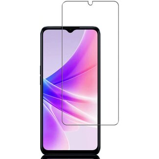 Case2go Case2go - Screenprotector geschikt voor Oppo A77 - Tempered Glass - Gehard Glas - Transparant