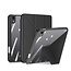 Dux Ducis - Hoes geschikt voor iPad Mini 6 - Magneet sluiting - Auto Sleep/Wake functie - Met Pencil houder - Zwart