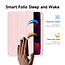 Dux Ducis - Hoes geschikt voor iPad Air 4/5 10.9 - Magneet sluiting - Auto Sleep/Wake functie - Met Pencil houder - Roze