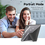 Dux Ducis - Hoes geschikt voor iPad Air 4/5 10.9 - Magneet sluiting - Auto Sleep/Wake functie - Met Pencil houder - Grijs