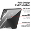 Dux Ducis - Hoes geschikt voor Apple iPad (2022) 10.9 inch - Magneet sluiting - Auto Sleep/Wake functie - Met Pencil houder - Zwart