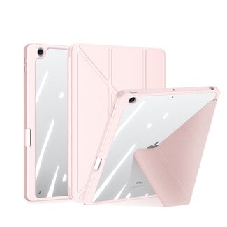 Dux Ducis Dux Ducis - Hoes geschikt voor iPad 7/8/9 10.2 - Magneet sluiting - Auto Sleep/Wake functie - Met Pencil houder - Roze