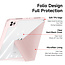 Dux Ducis - Hoes geschikt voor iPad Pro 11 (2018/2020/2021) - Magneet sluiting - Auto Sleep/Wake functie - Met Pencil houder - Roze