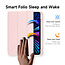 Dux Ducis - Hoes geschikt voor iPad Pro 11 (2018/2020/2021) - Magneet sluiting - Auto Sleep/Wake functie - Met Pencil houder - Roze