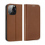 Dux Ducis - Hoes geschikt voor Apple iPhone 14 Pro - Magnetische sluiting - Book Case - Bruin
