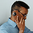 Dux Ducis - Hoes geschikt voor Apple iPhone 14 Pro - Magnetische sluiting - Book Case - Bruin