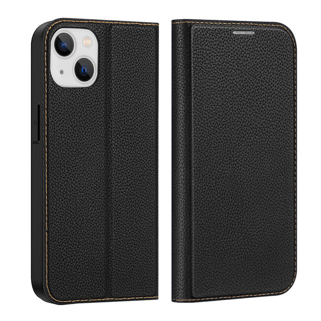 Dux Ducis - Hoes geschikt voor Apple iPhone 14 Plus - Magnetische sluiting - Book Case - Zwart