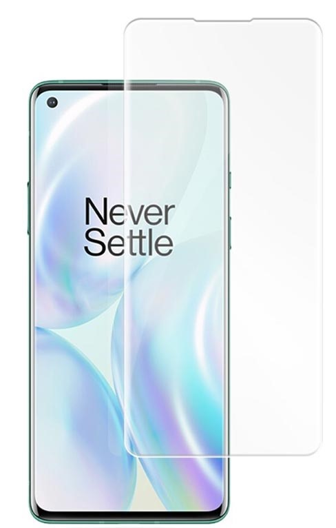 Case2go - Screenprotector geschikt voor OnePlus 10T - Tempered Glass - Gehard Glas - Transparant afbeelding