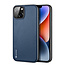Dux Ducis - Telefoonhoesje geschikt voor Apple iPhone 14 - Fino Series - Back Cover - Blauw