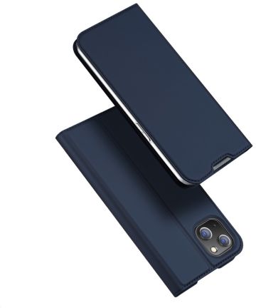Telefoon Hoesje geschikt voor Apple iPhone 14 Plus - Dux Ducis Skin Pro Book Case - Blauw afbeelding