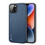Dux Ducis - Telefoonhoesje geschikt voor Apple iPhone 14 Plus - Fino Series - Back Cover - Blauw